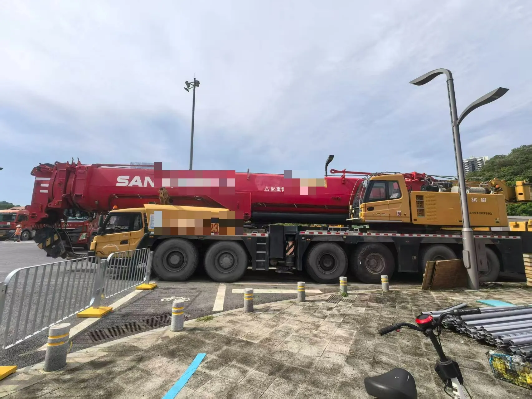 Мобильный кран SANY SAC4500T