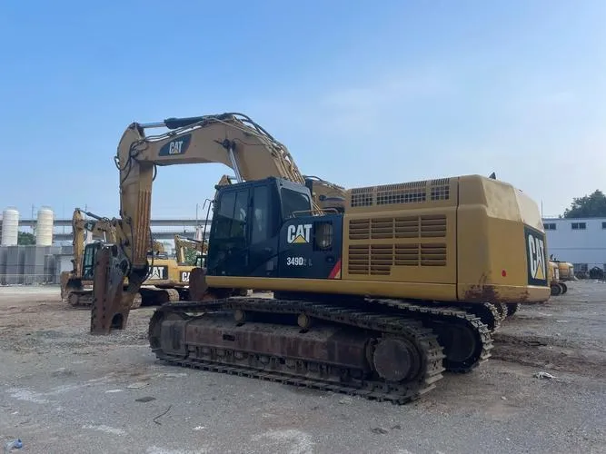 Большой экскаватор CAT 349D б/у0