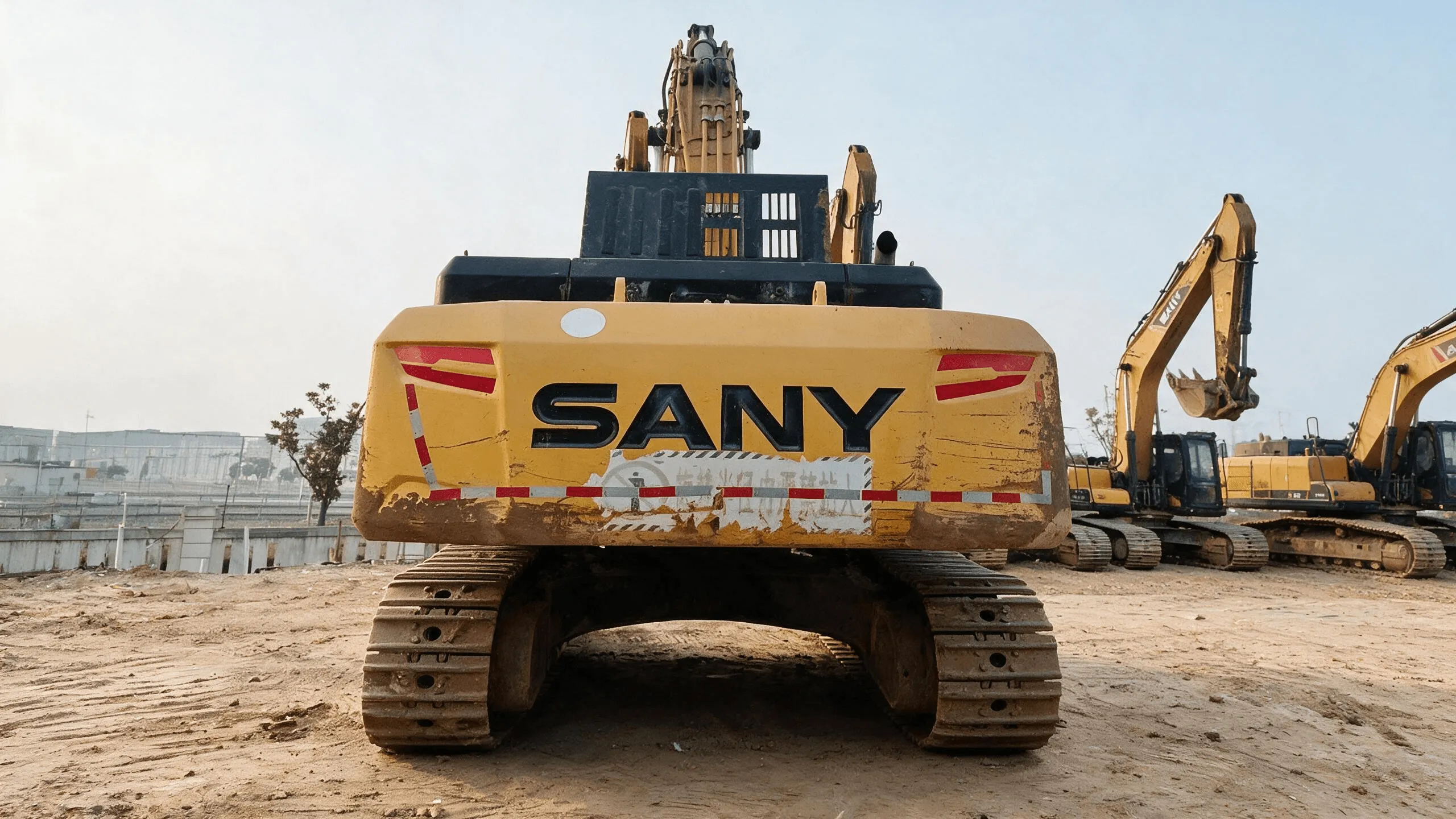 Большой экскаватор SANY SY485H-S б/у0