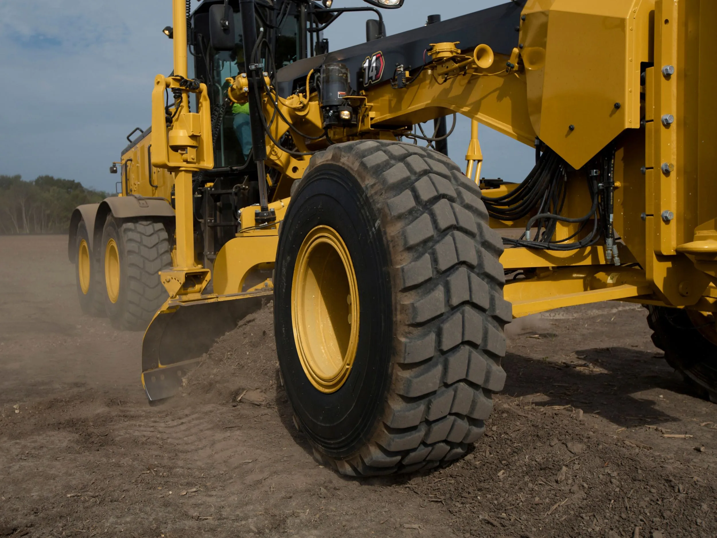 Автогрейдер CAT 14 б/у2
