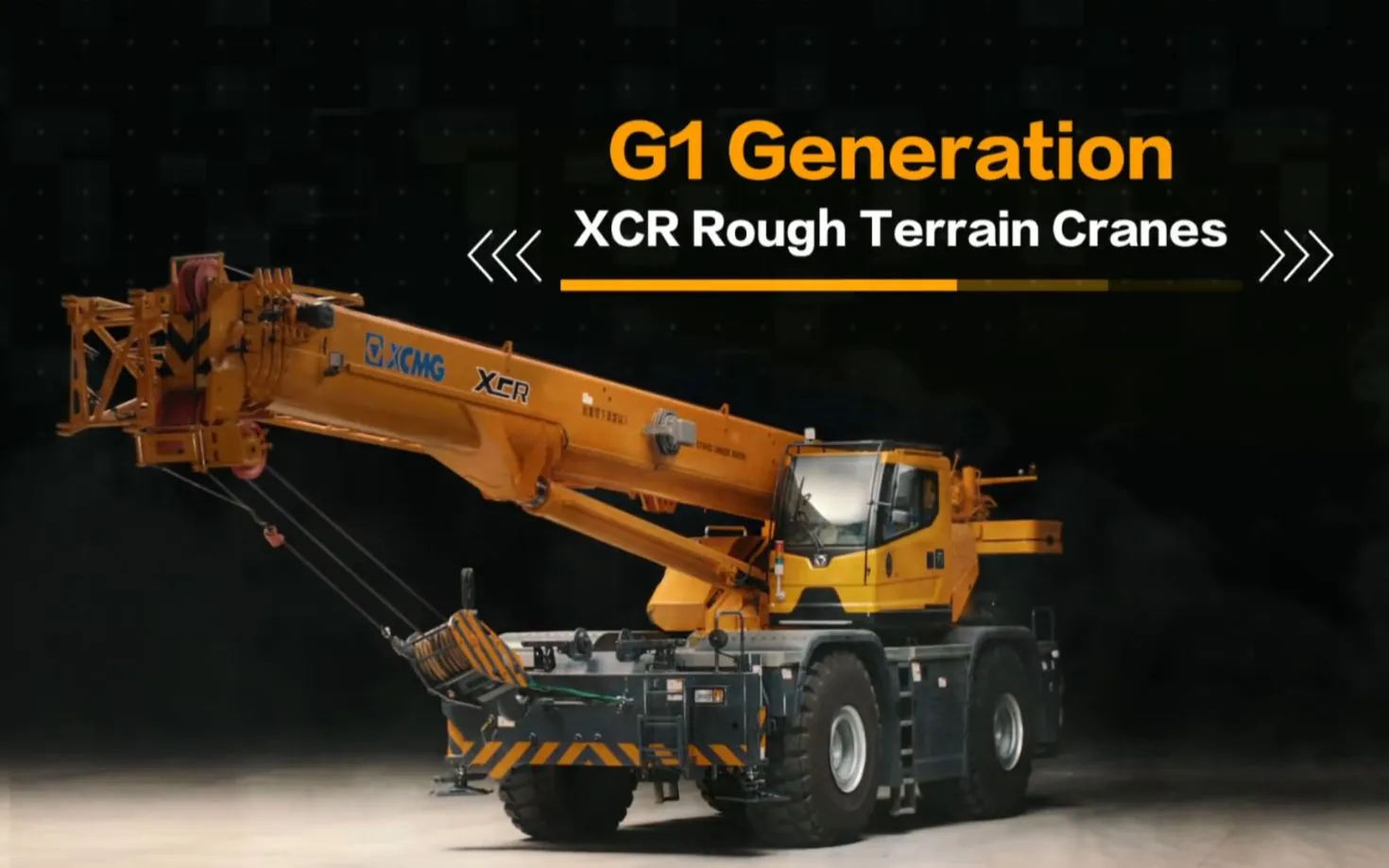 Кран повышенной проходимости XCMG XCR90_E б/у0