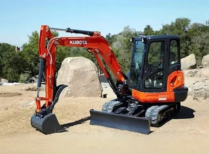 Мини-экскаватор KUBOTA KX040-4 б/у0