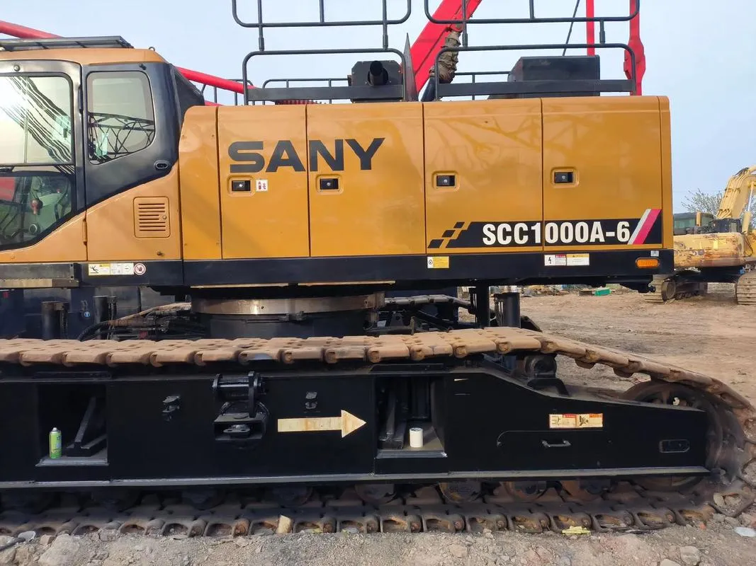 Вездеходный кран SANY SAC1100S б/у