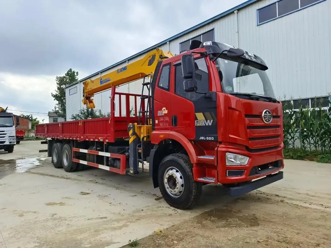 Автокран FAW J6L 6x4 б/у1