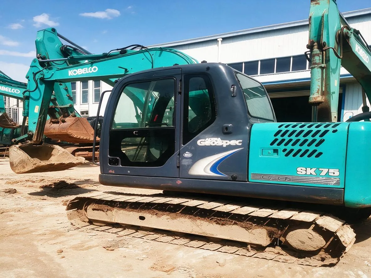 Малый экскаватор KOBELCO SK75-8 б/у